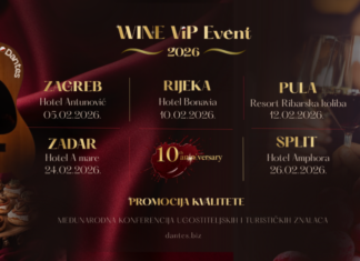 Wine ViP Event 2026. – Deseta jubilarna godina posvećena kvaliteti, tradiciji i humanosti